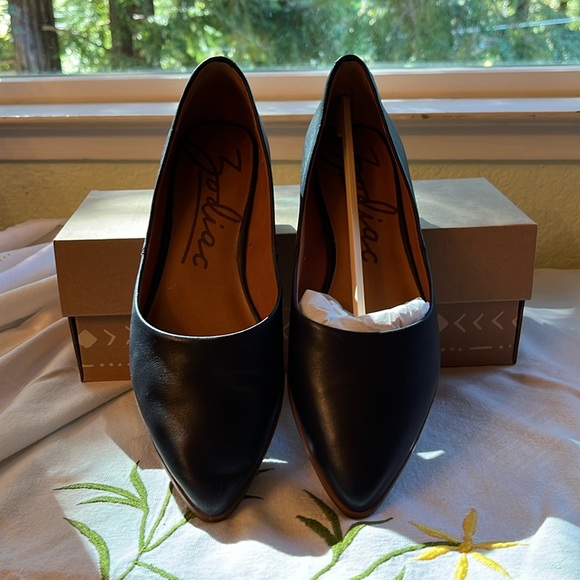 Zodiac Shoes - Zodiac pointed toe flats. 7 1/2 M